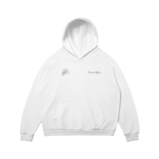 Oversized 557 Hoodie - White