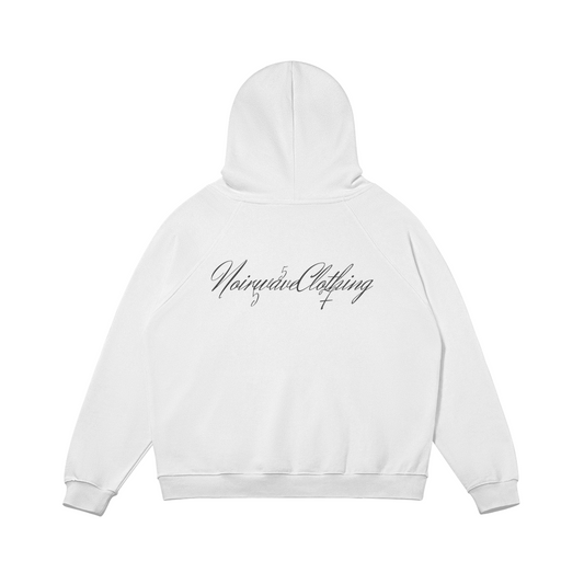 Oversized 557 Hoodie - White