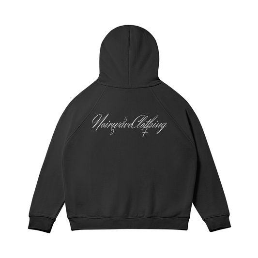 Oversized 557 Zip Hoodie - Black