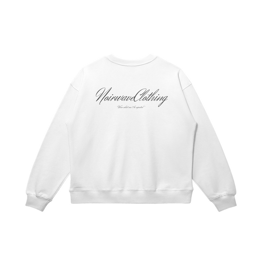 Oversized Sweater - White
