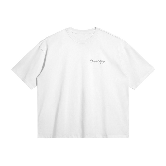 Oversized Angel Tee - White